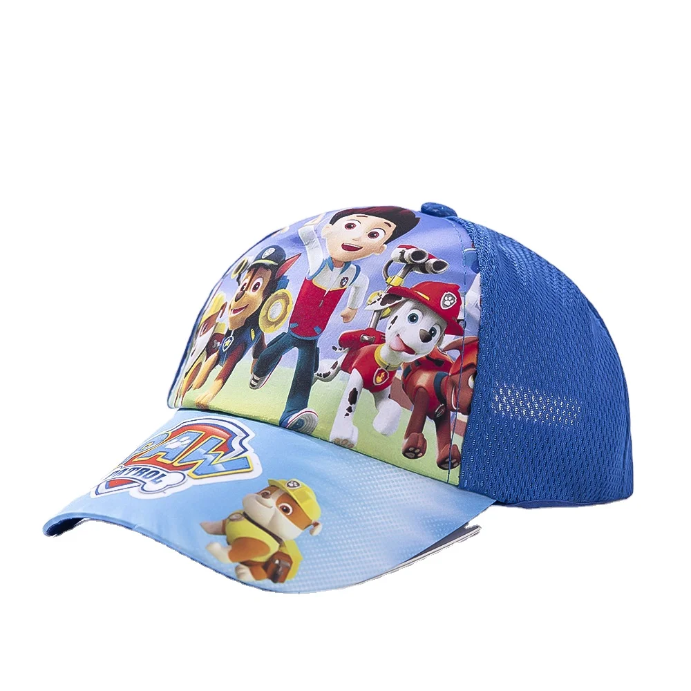 Custom Princess cute printing logo outdoor young girl 6 panel hat sports leisure baseball cap for kids