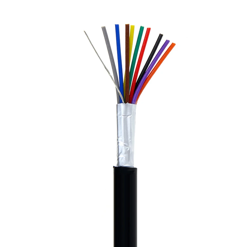 UL21310 PE Изоляция FRPE jacket 30 32 34 36 awg двойной экранированный компьютерный кабель