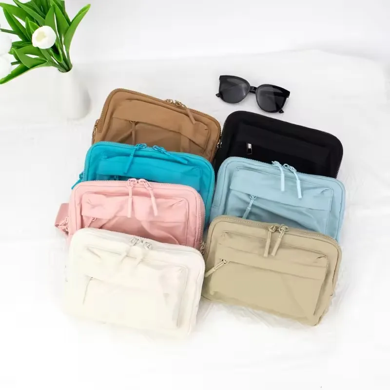 Waterproof Belt Bag Crossbody Bag Chaleco Nylon Hip Pack Cycling small Running Tactical Fanny Pack Waist Bag For Men women