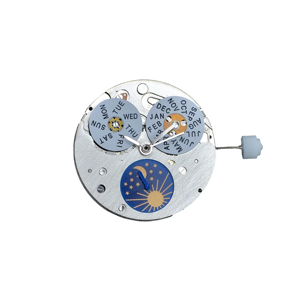 Customization Perpetual Calendar Mechanical Movement OEM Custom Rotor  Lunar Phase Watch Movement Automatic