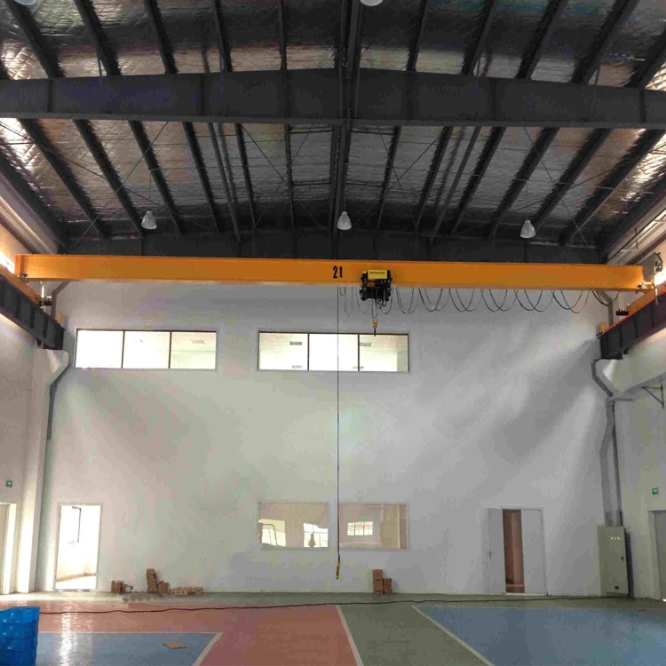Discount price light 3 ton european style single beam overhead crane