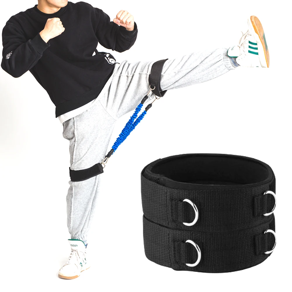 Amazon high quality Neoprene Padded  leg cuffs ankle Straps thigh straps adjustable Strength Training exercise