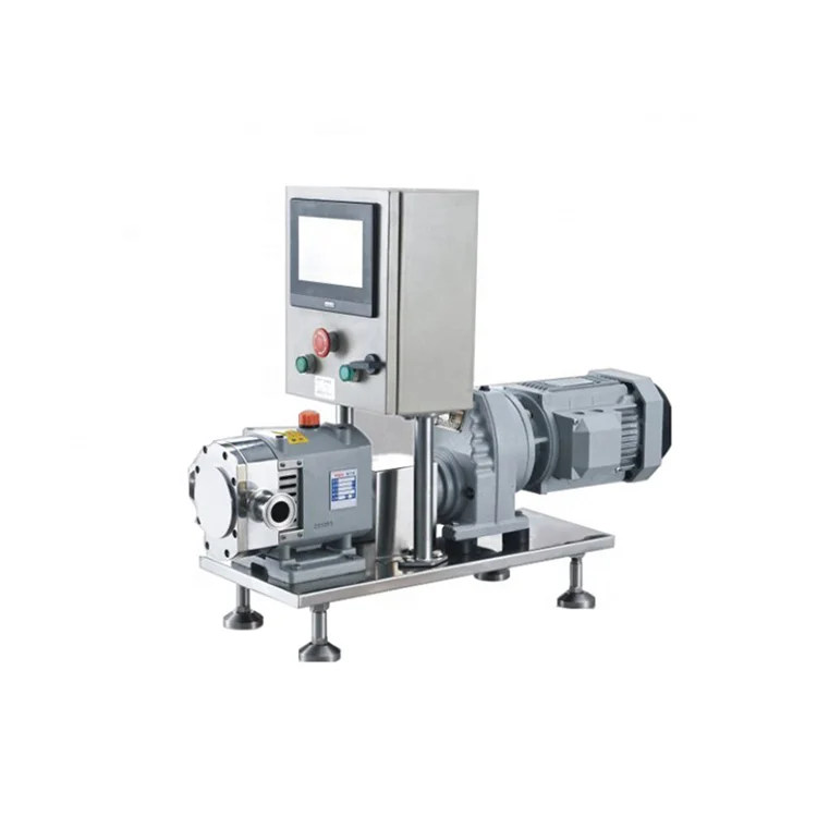 DEYI санитарная нержавеющая сталь SS304/SS316 роторный лопастной насос пищевого класса для сиропа медовый насос шоколадный насос