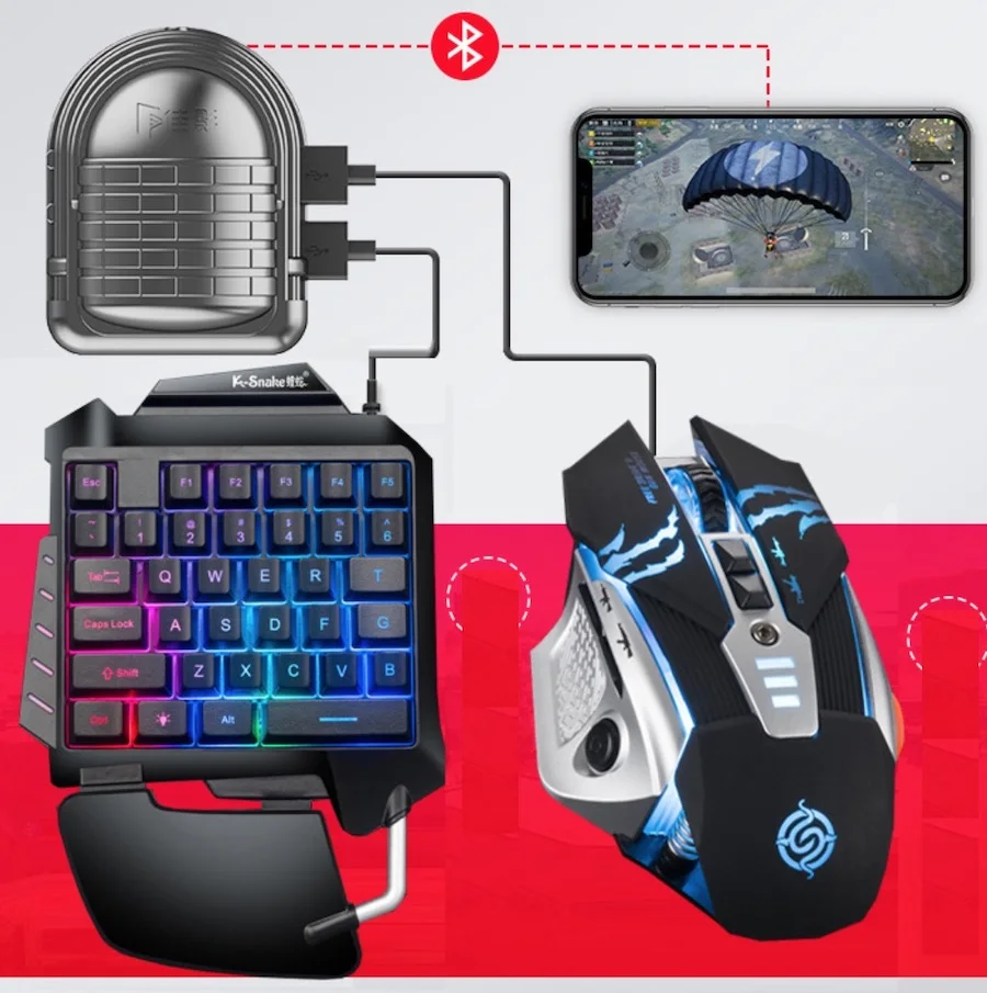 SmallOrders A46 Locally popular mouse and keyboard game accessories adaptor for accurate game control game player converter