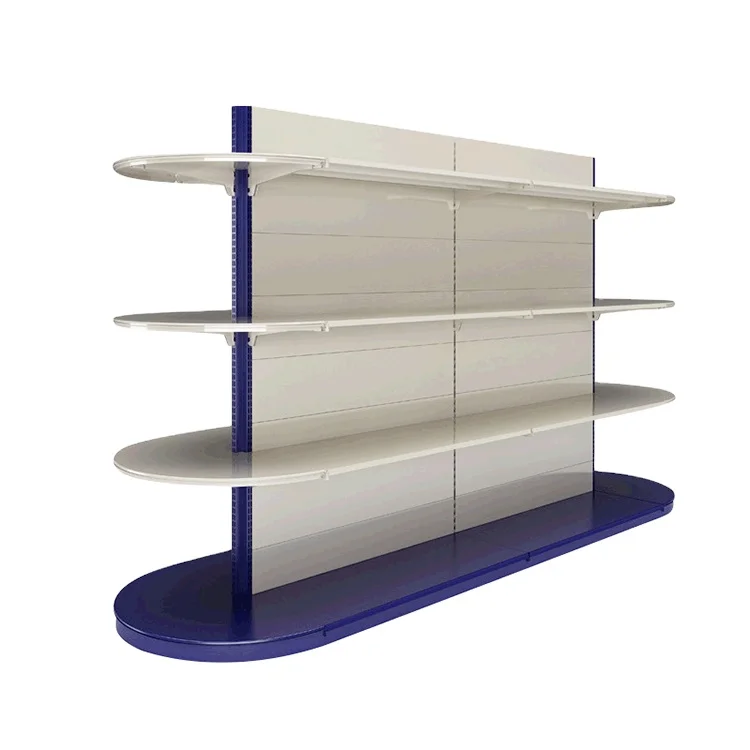 Fashionable Promotional Double Side Grocery Supermarket Shelf Gondola Gandola Shelves Supermarkets