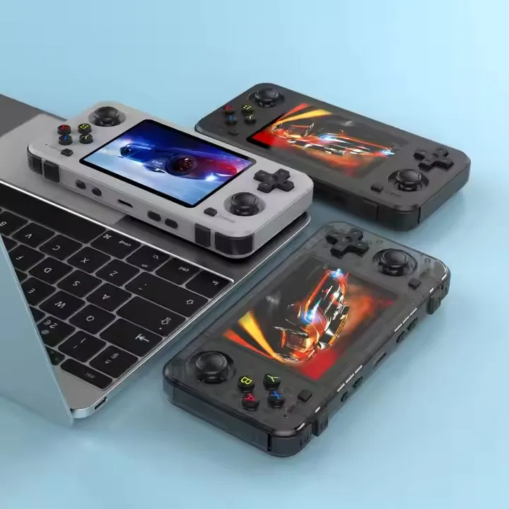 New Design Joystick R46S Handheld Game Player 64GB/128G 10000 Games Classic Retro Video Game console 4 Inch HD Color Screen