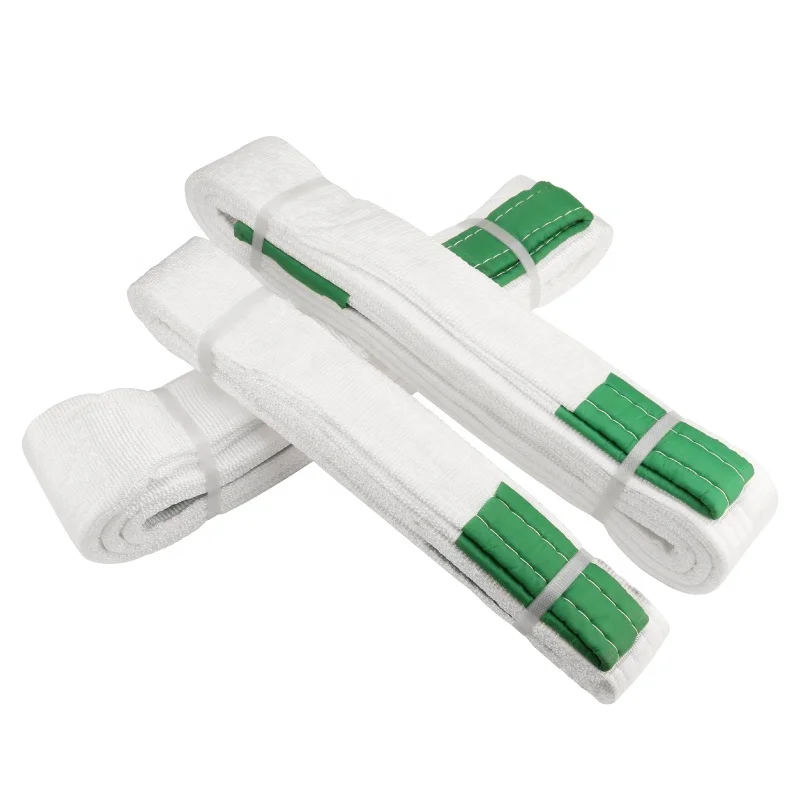 HANBON Lifting Webbing Sling Hook Lifting Belt Sling For 5 Ton 6T 7T 8T 10T 12T