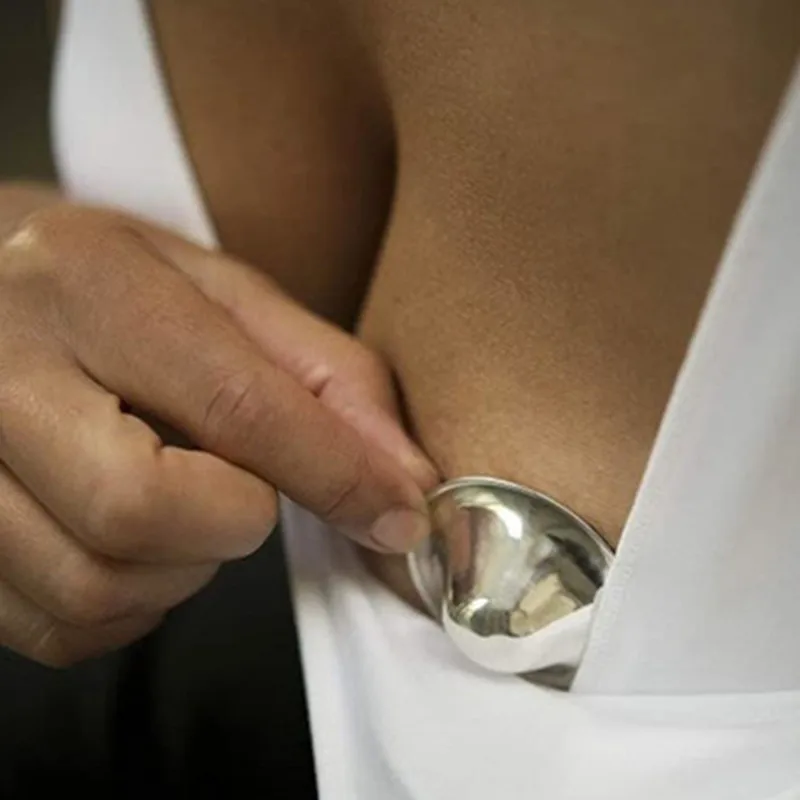 BLX Reuse real 925 999 sterling silverettes nipple shields cup newborn breastfeeding silver nursing cups with silicone rings