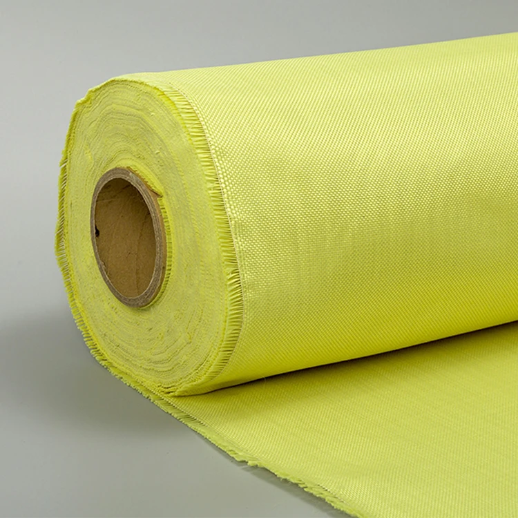 1500D 220gsm High Strength Stab Proof Woven Aramid Fabric Wholesale Fire Resistant Para Aramid Fabric Price Factory Customizable