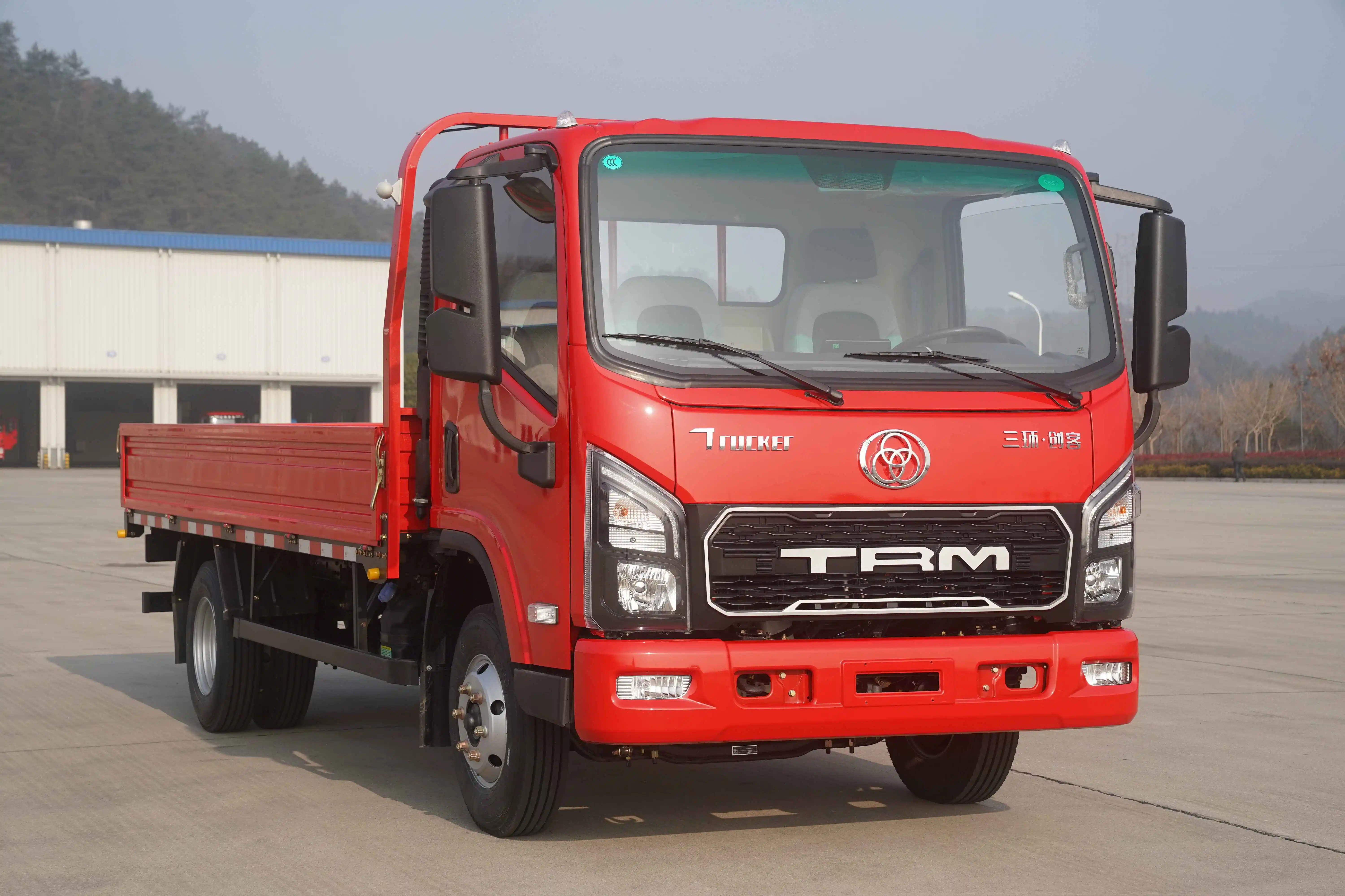 5 Тонн Подержанный Легкий Грузовой автомобиль с левой автоконфигурацией 4x2 дизельный грузовик для продажи