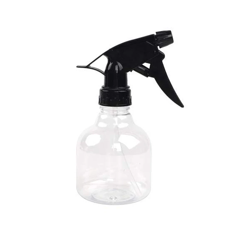 250ml 8oz Empty Plastic Spray Bottles with Adjustable Nozzle Black Trigger Sprayers for Cleaning Solutions or Planting
