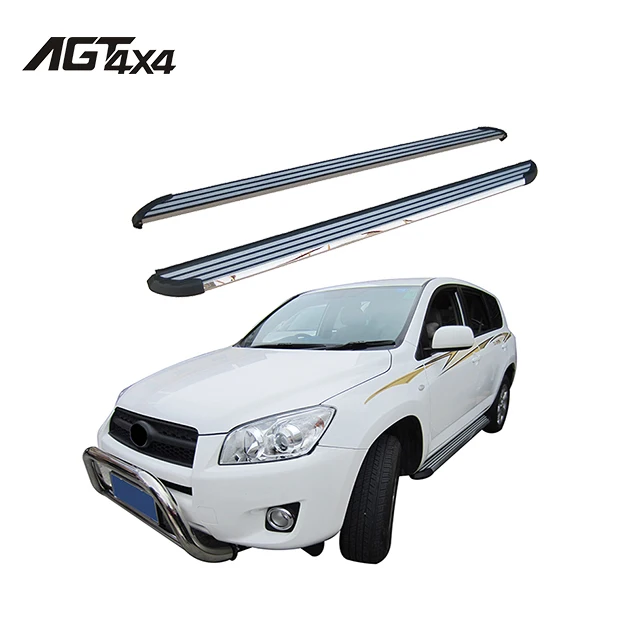 AGT4X4 автомобильные аксессуары подножка для RAV4 2010 боковой стержень высокого качества алюминиевая боковая