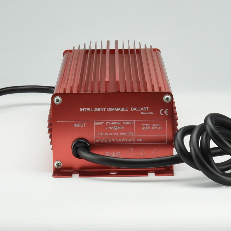 250w/400w/600w/Super lumen 600w Electronic ballast HPS MH Hydroponic 600w Digital Ballast