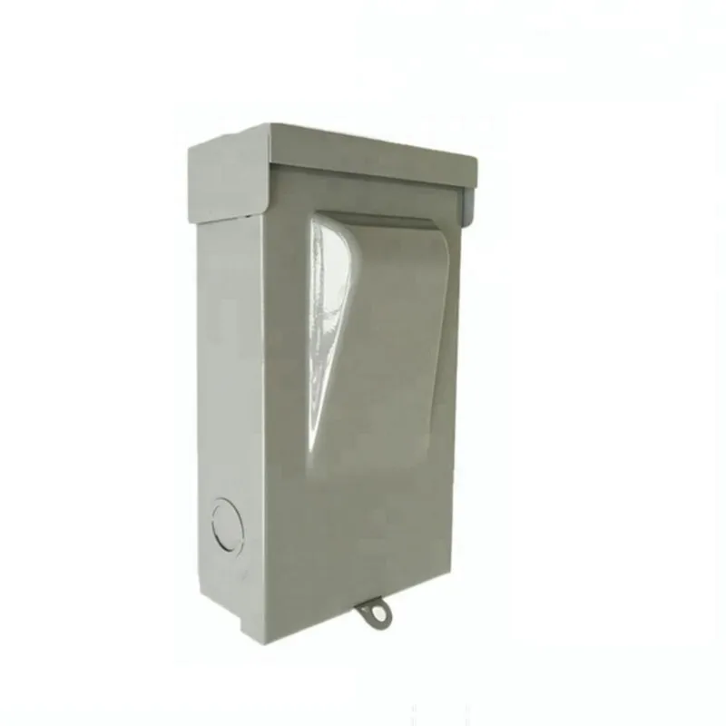 Pull Out Switch Box Disconnect Box Electronic Components Fused Disconnect Box