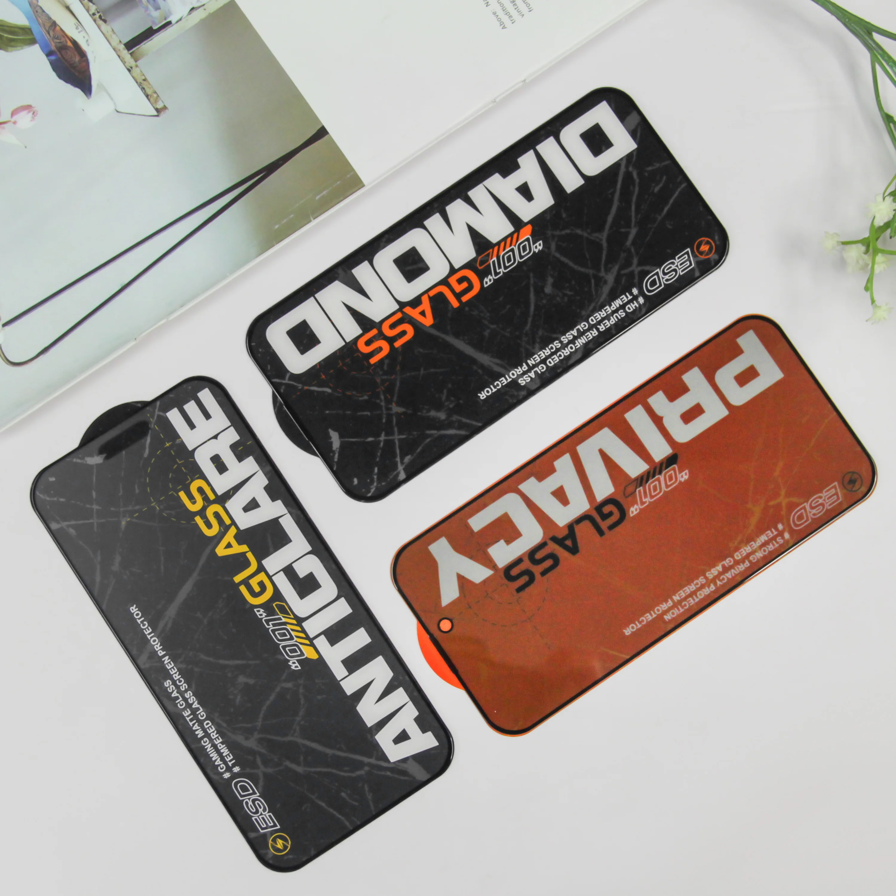 Premium Matte Og Anti Spy Screen Protectors For Iphone Phone Tempered Glass Screen Protector For Iphone 15 14 13 12 11 Pro Max