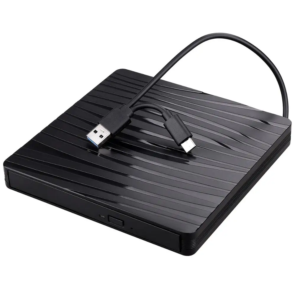 Raycue OEM/ODM External DVD Drive Rewriter USB 3.0 Portable CD Drive