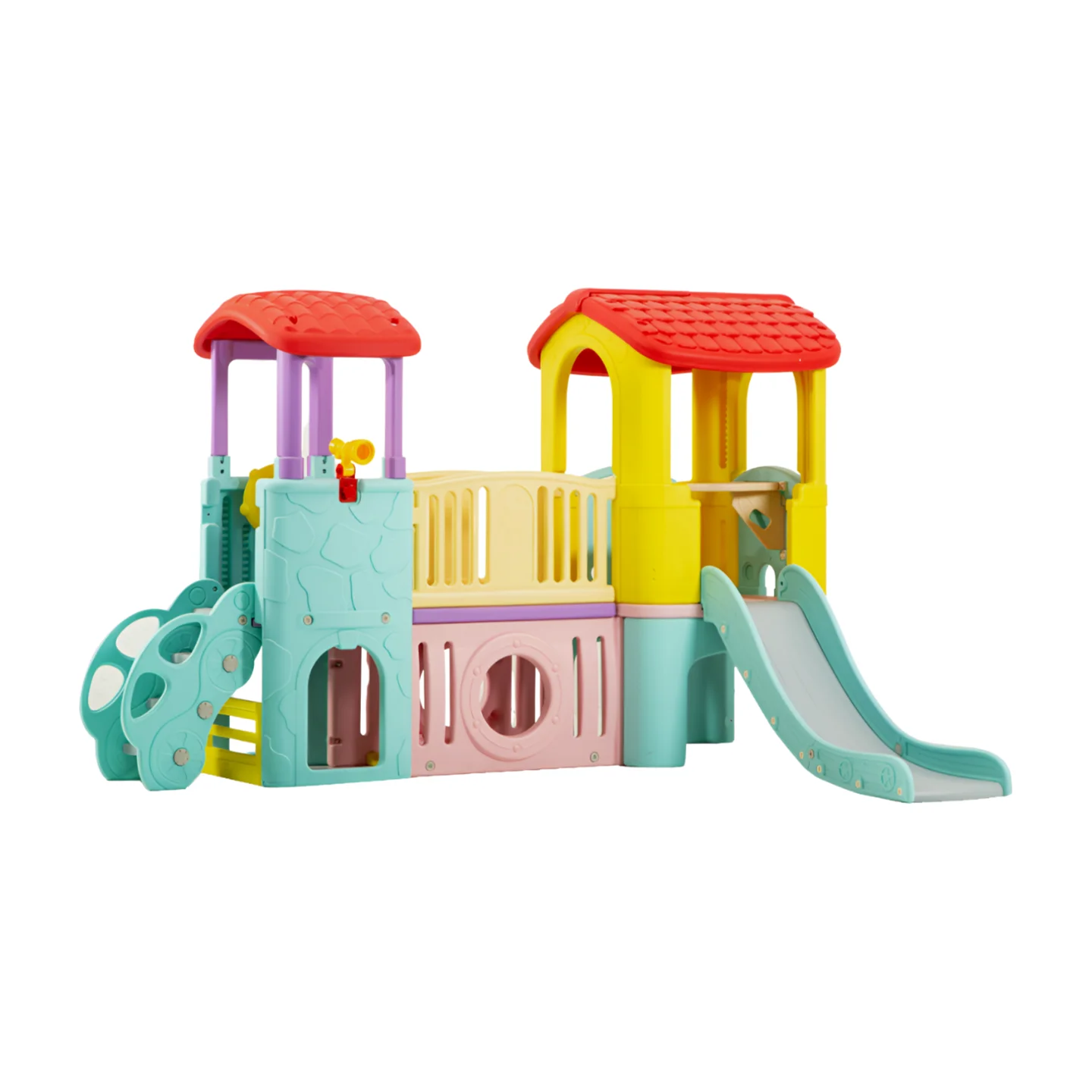 2024 New Customization Kids Play Area Indoor Play Home Preschool Play Toys Slides Fence Mat for Toddler