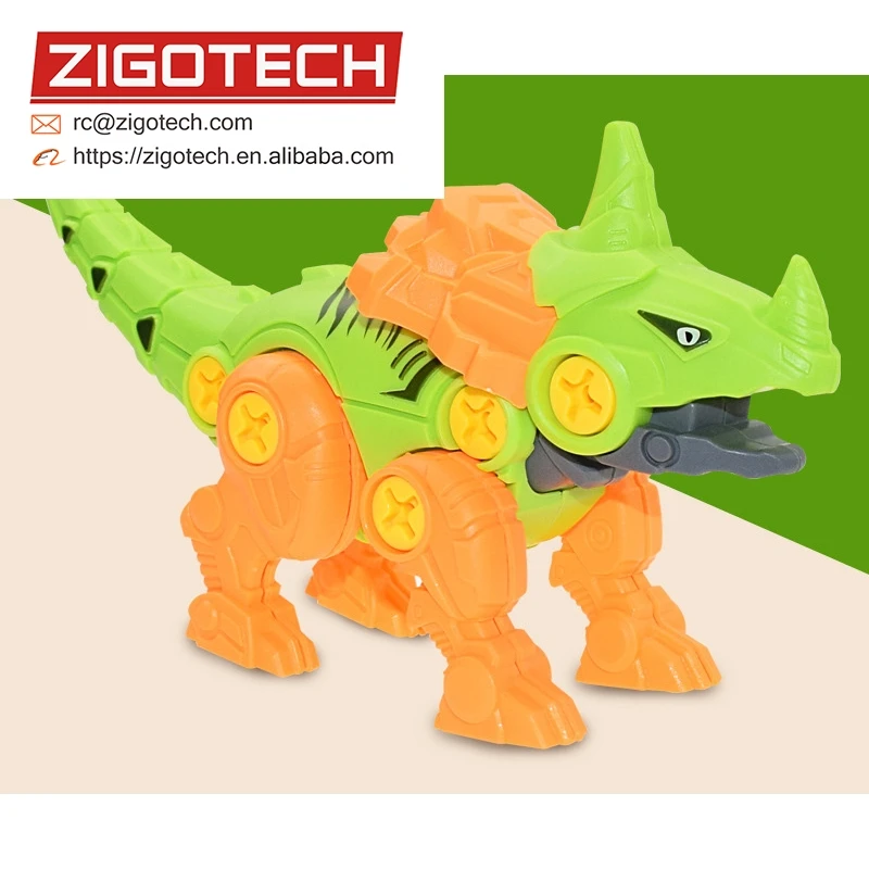 4 Type nut disassembly dinosaur egg with screwdriver DIY educational toys for children boys toys for children