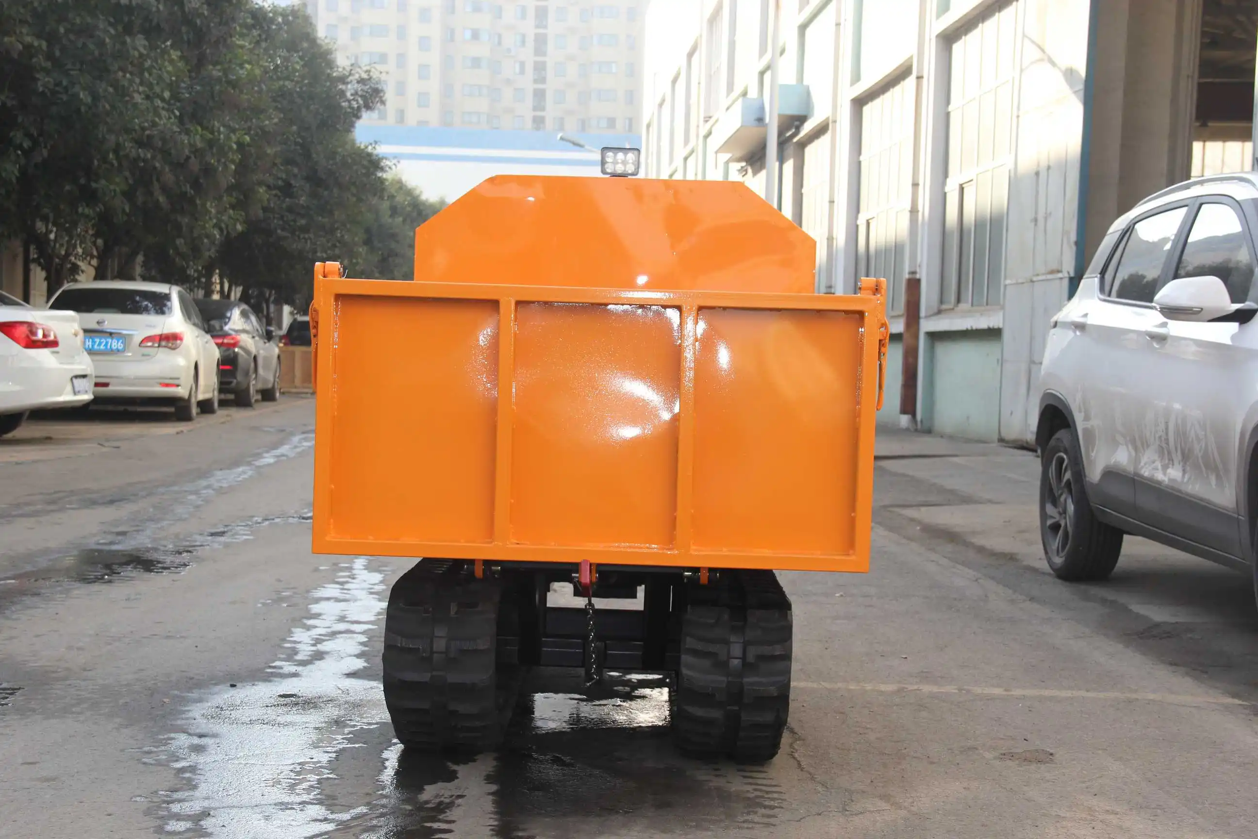 hand type mini crawler transport trucks for sale