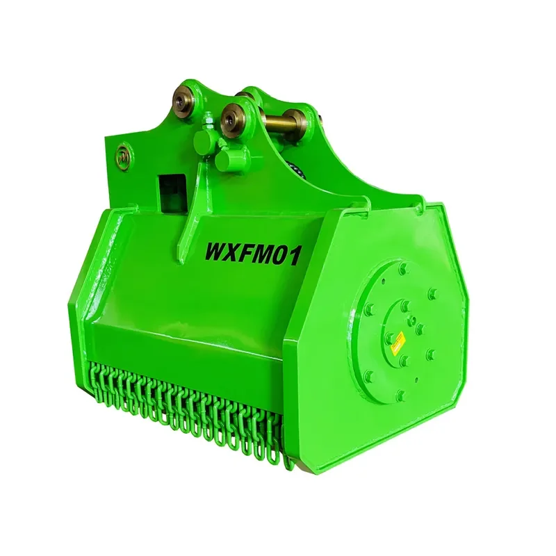 5-8T Excavator Drum Forestry Mulcher