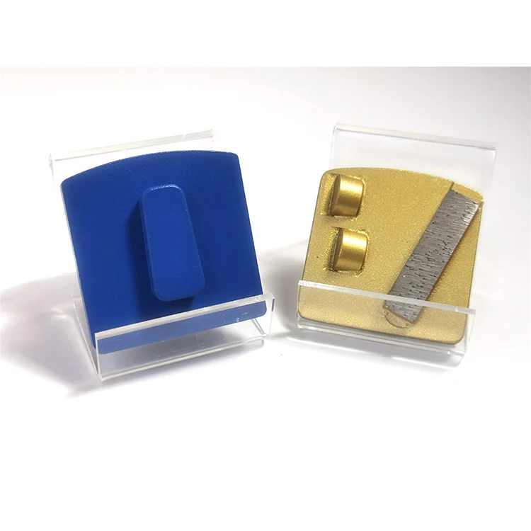 Redi-lock Grinding Shoe with 2x1/2PCD Polishing