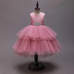 Flower girl dress Elegant wedding princess dresses Tulle lace girl dress