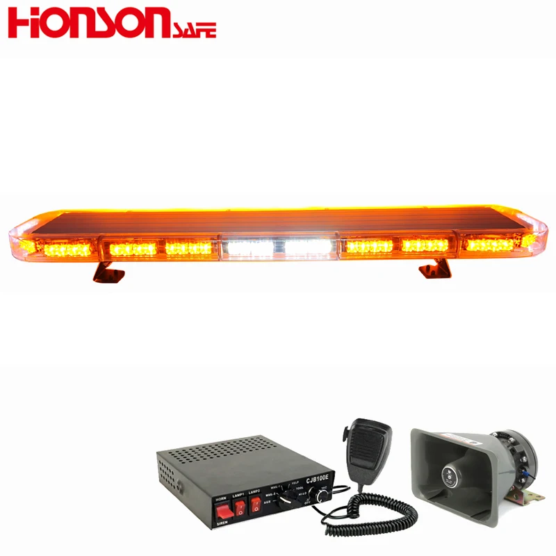 HS4332 Cool New stylish lens LED group car emergency auto ambulance LED warning light bar