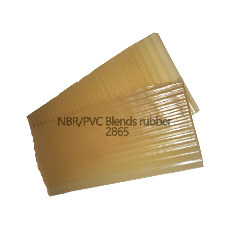 Good processing properties Chemical resistance Oil resistance Rubber raw materials NBR/PVC blends NV2865