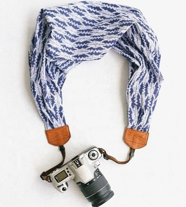 ZONESIN Custom Soft Fabric DSLR Neck Staps Scarf Camera Straps