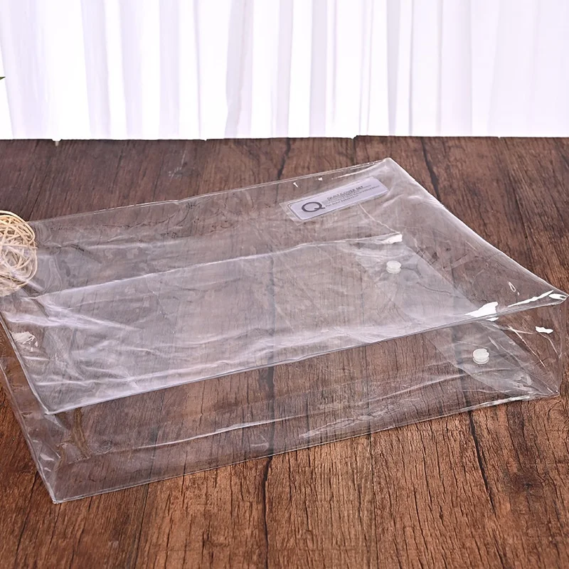 Recyclable pvc bed sheets packaging bag plastic packing for bedding