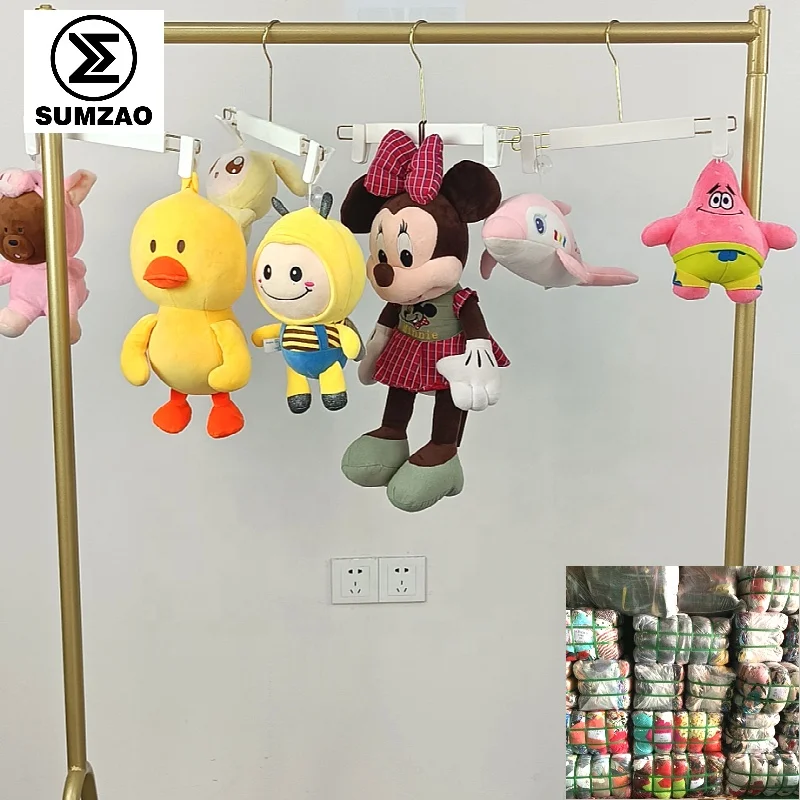 high quality bale of used toys soft second hand clothing bulk used dolls