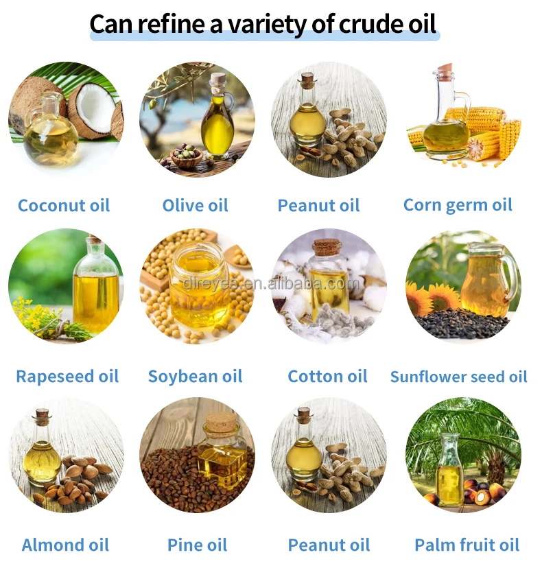 1~10 tons small virgin coconut oil refinery uses coconut oil refining machine to make edible oils