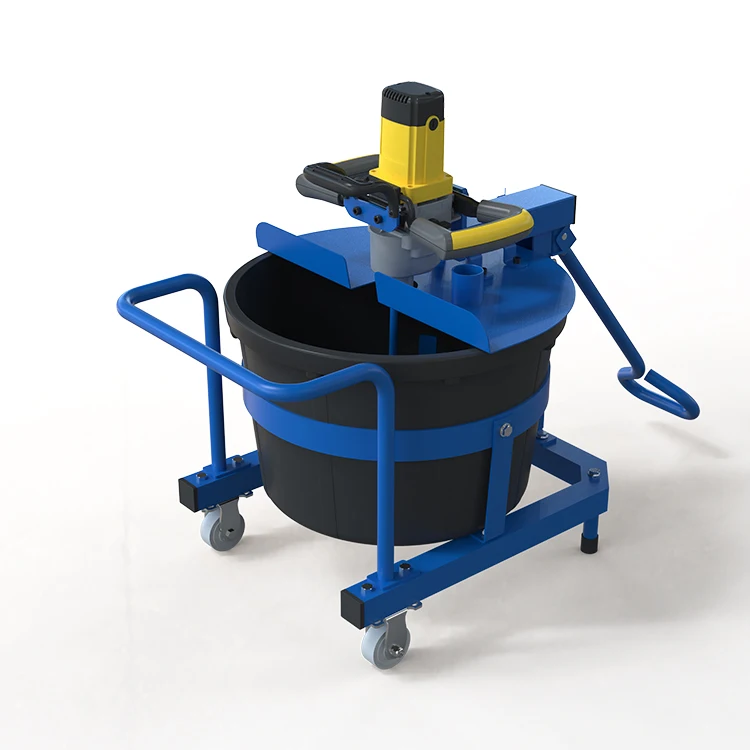 KINTY кинмикшерная станция DMP7672 крепкое резиновое ведро 60L