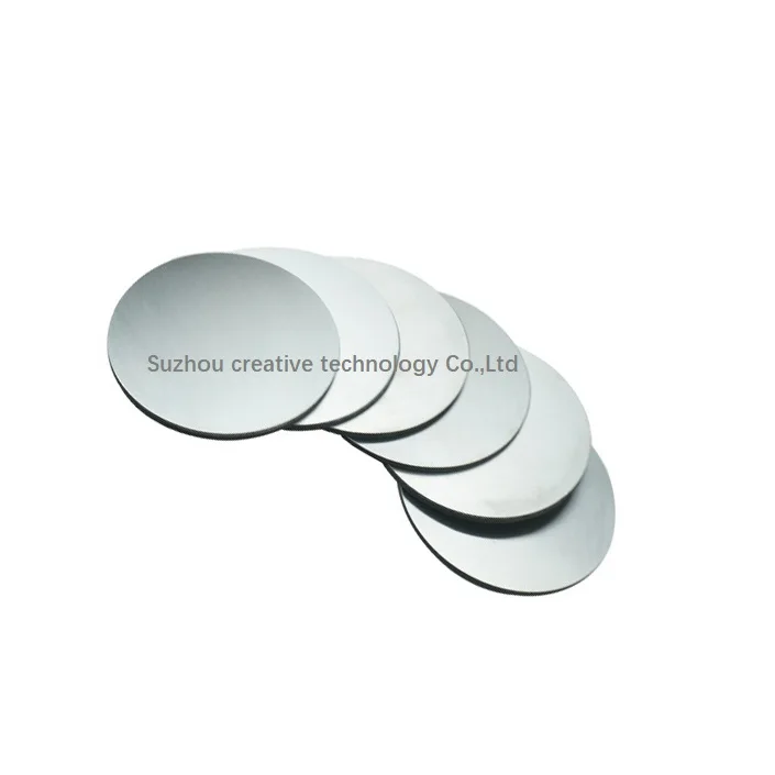 Customized high-end agate coaster metal stainless steel coaster