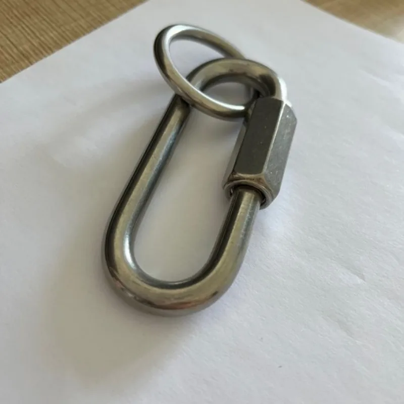 M6 Stainless Steel Quick Link Chain Connection Link Chain Connector For Outdoor