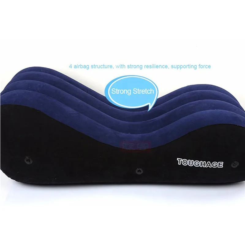 Factory Price Sex Sofa Inflatable Furniture Pillow Men and Women Living Room Sofa Love Pillow Sofa Bed