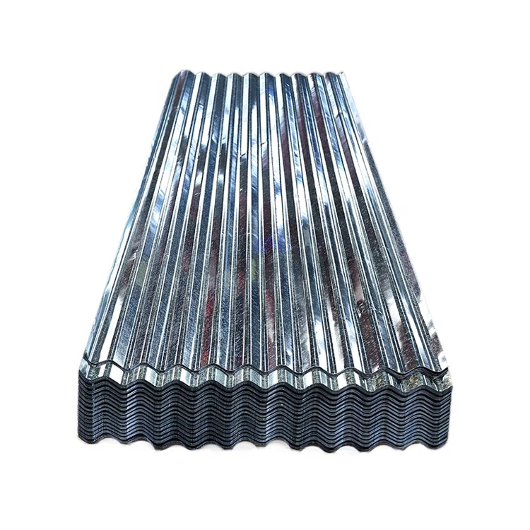 16 Gauge 18 Gauge Iron Building Metal Cold Roll Corrugated Steel Roofing  Sheets
