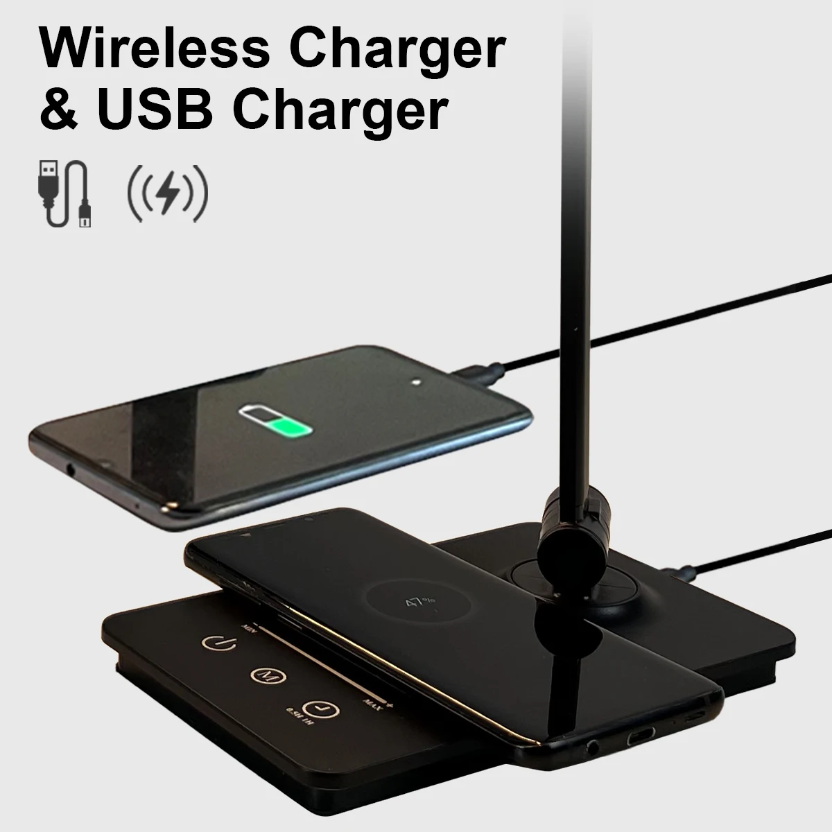 Hot Selling LED Desk Lamp Charging Adjustable Night Light
