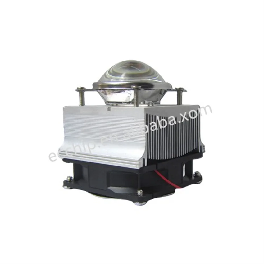 High Power LED Chip 20W 30W 50W 100W  12V Cooling Fan LED Lens Set Aluminium Heatsink In stock