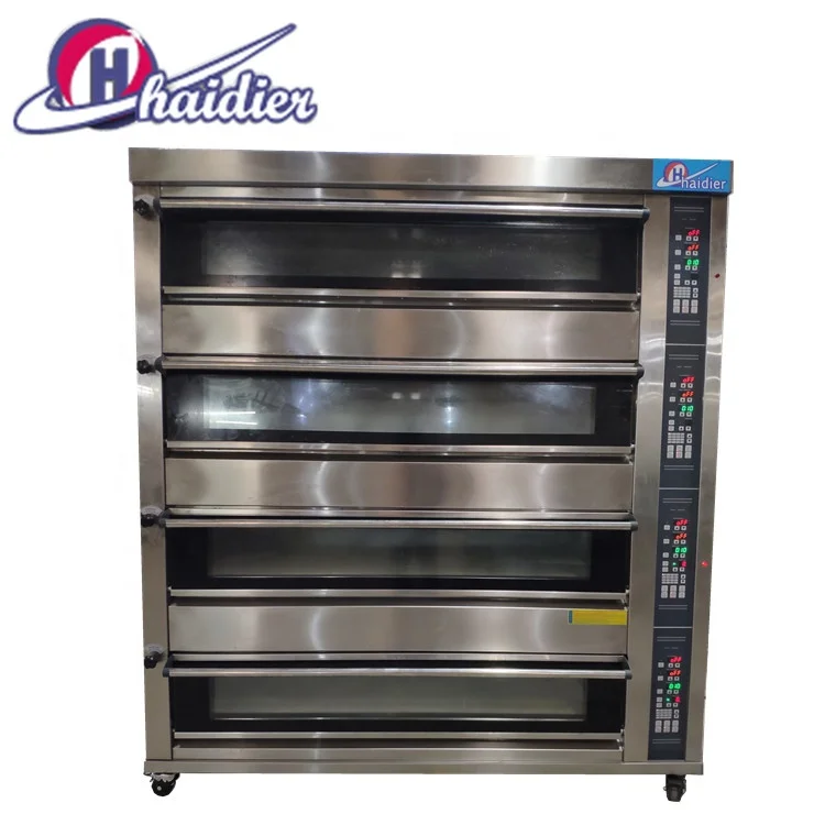 
Haidier deck stone plate 3 deck 9 trays oven/ deck pizza ovens bakers pride gas 