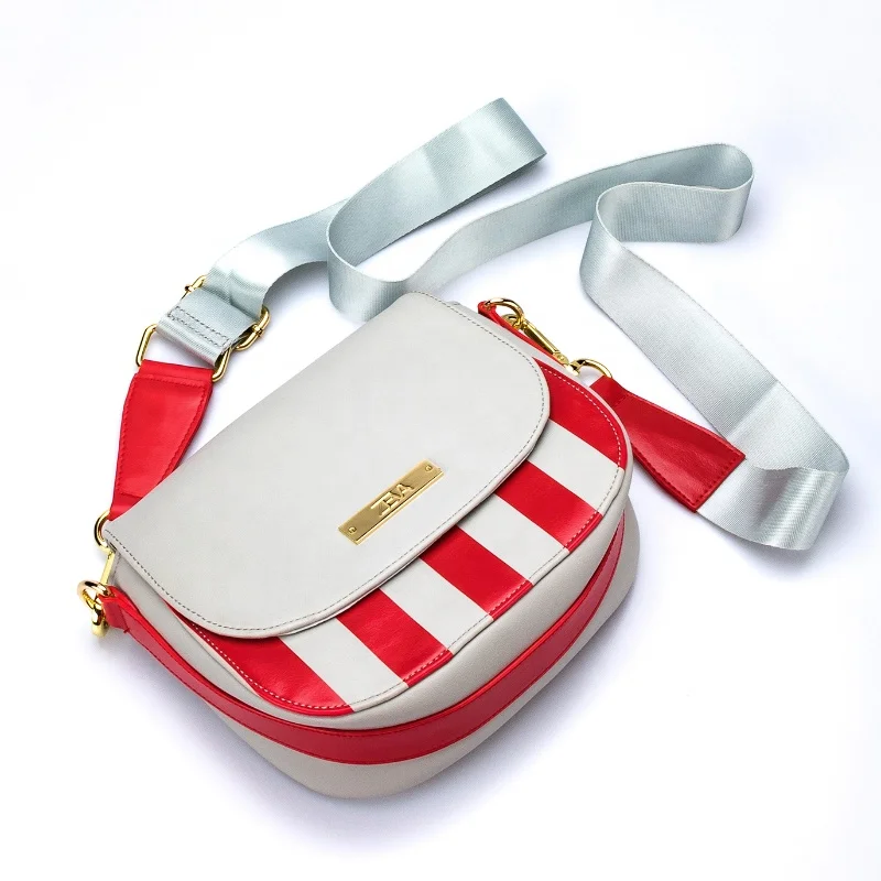 Manufacturer  Custom LOGO  PU Leather Satchel Crossbody Bag hand bag sling bag for women