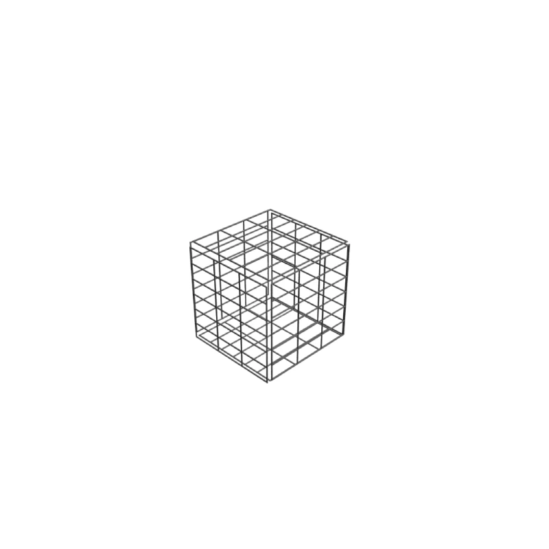 1x1x1 м 3 8 мм оцинкованная сварная сетка габионная корзина для