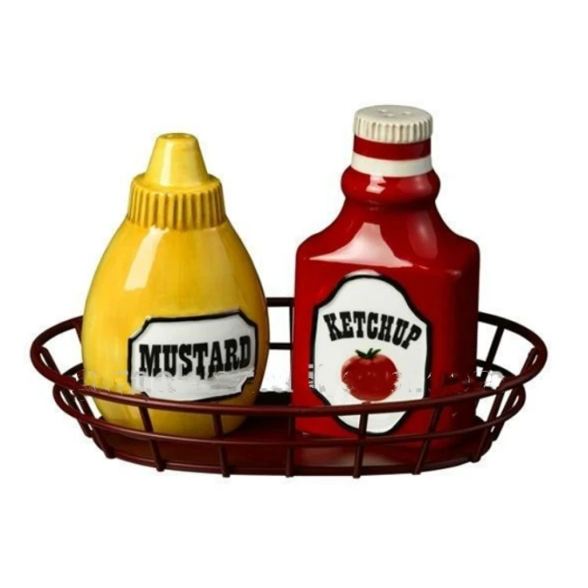 metal sauce wire mesh holder