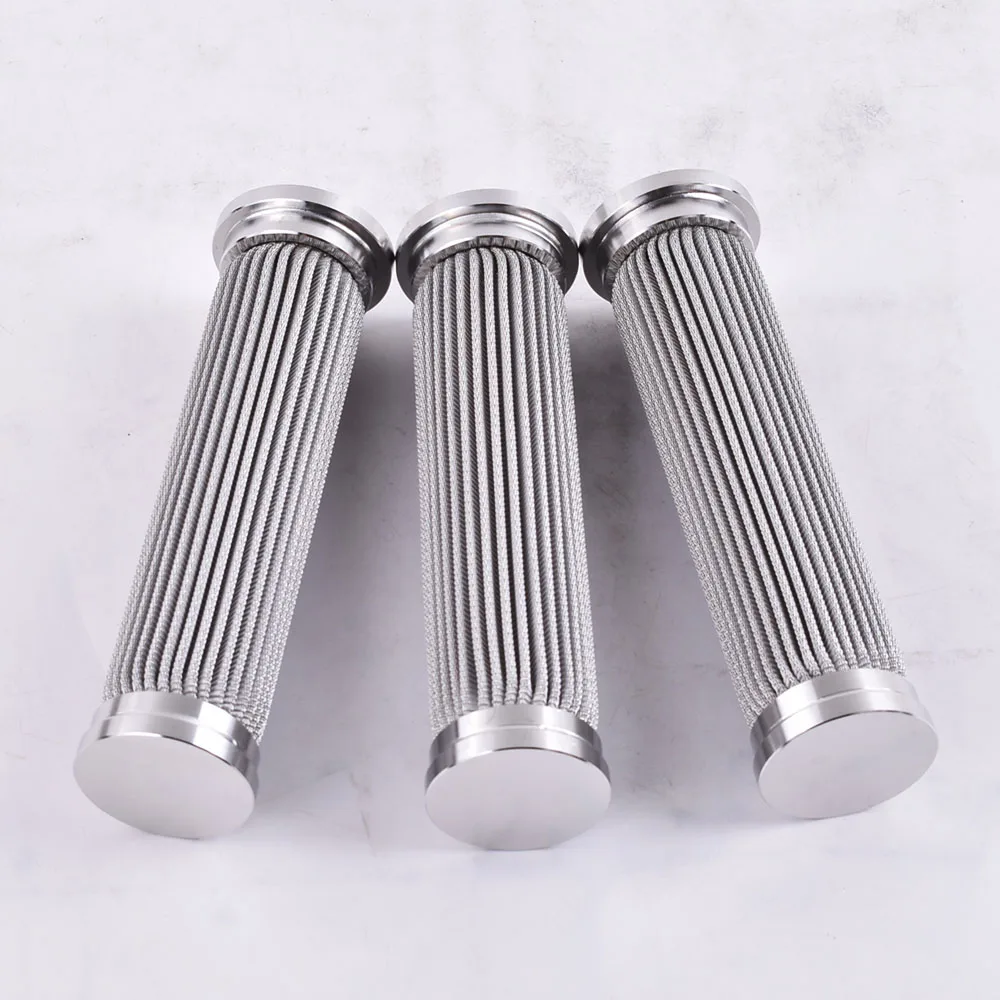 High quality stainless steel glue viscous liquid filter water Cartridge Breathable pilot pleated filter element