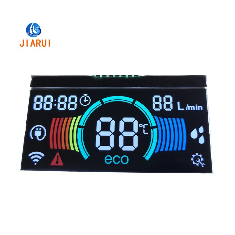 Китайский Профессиональный завод цифровой спидометр для велосипеда 7 Smd пользовательский сегмент ЖК-дисплей экран