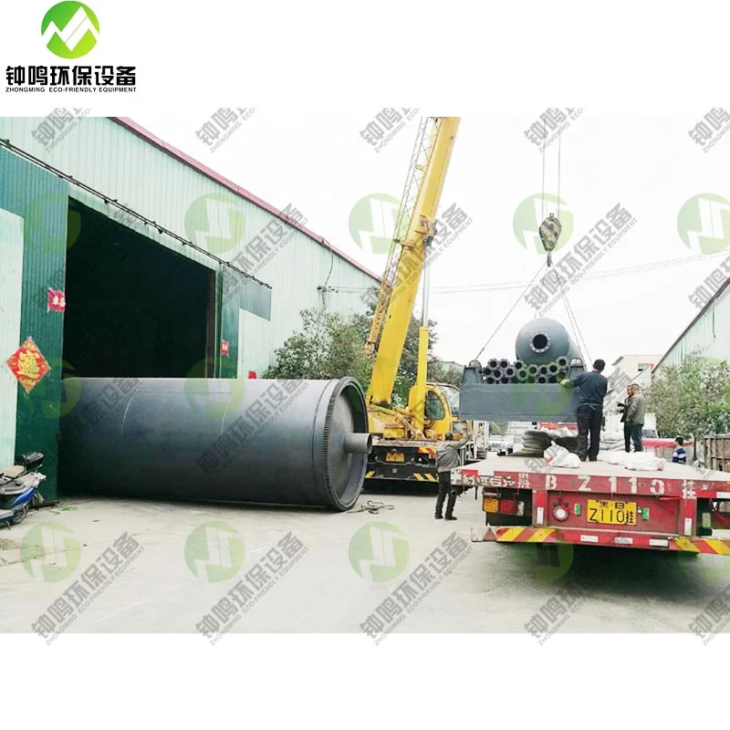 Pyrolysis Oil Refining Diesel Fuel from Plastic Waste