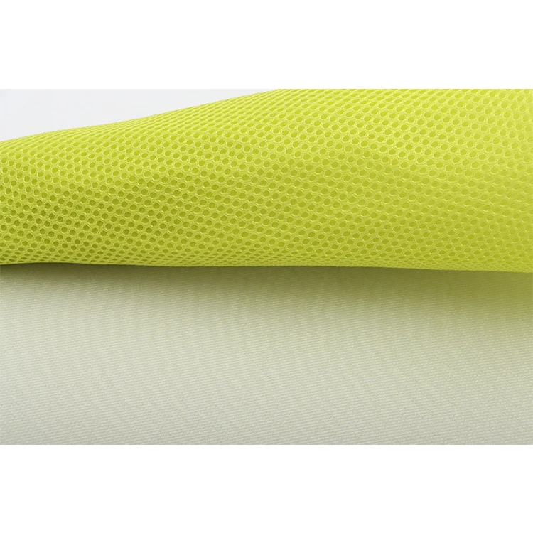 Cheap And High Quality Polyester Sandwich Mesh Fabric Mesh Fabric 3d Air Mesh Car Dacron Fabric Composition
