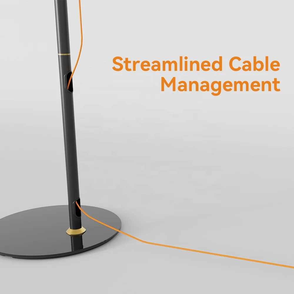 Latest Design Tv Cart Living Room  Standing Bracket Floor Stand With Swivel Tv Floor Stand With Mount For 32 65 Inch