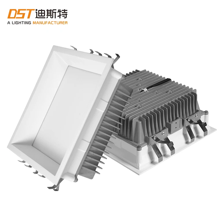 Nice Quality Dining Room Bedroom Square Down Lights 16w Ceiling Recessed LED Light Downlight