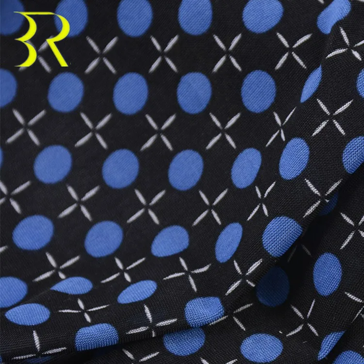 
Rainbow Textile 118D FDY Plain Knitting Printed High Target Fabric for Nightdress 